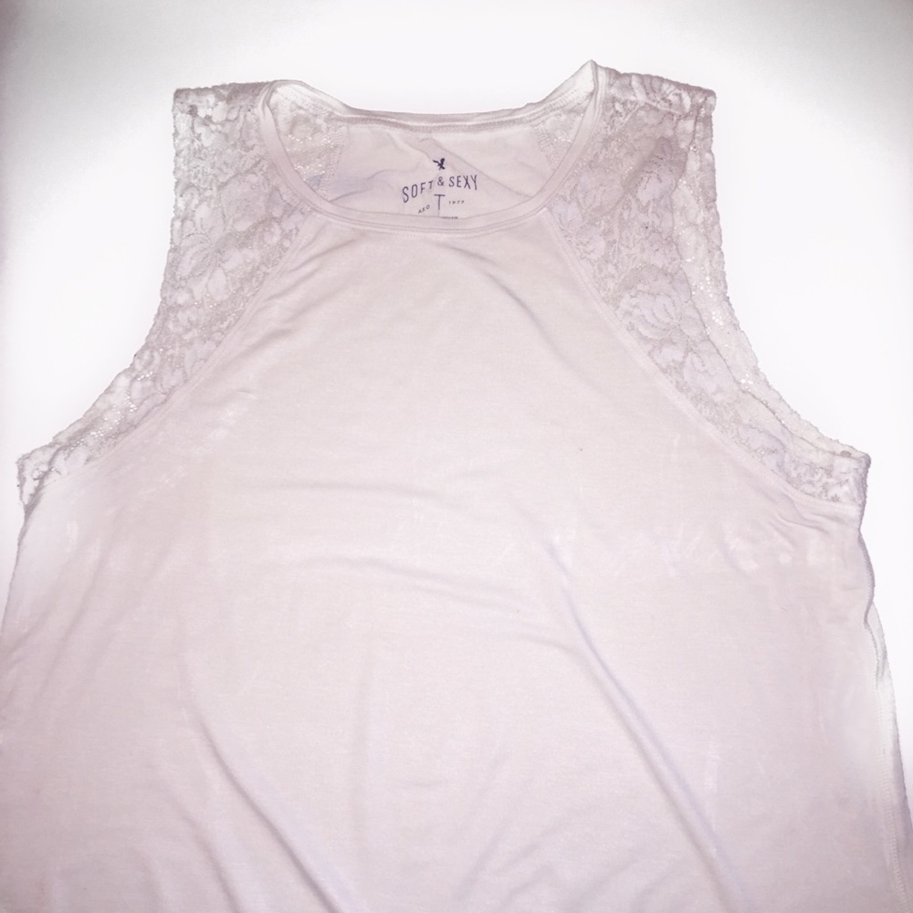 American Eagle soft & sexy lace tank